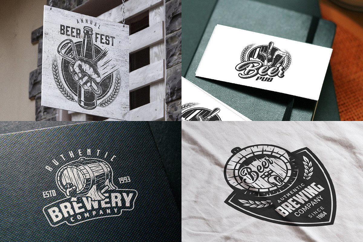 Retro Beer Bundle, a Poster Template by DGIM studio (Photo 9 of 10)