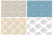 Floral Pattern & Flower Print, a Pattern Graphic by Plaid4You (Thumbnail 2 of 15)