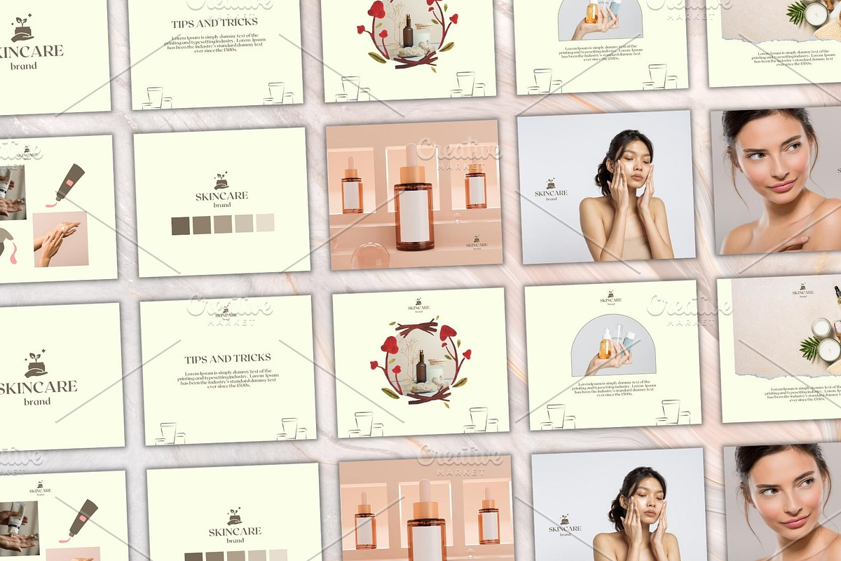 Skincare Brand - Template, a Social Media Template by Aji Gallery (Photo 1 of 10)