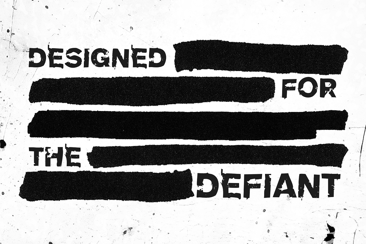 Hostile Grotesk - A Brutal Typeface, a Sans Serif Font by twentytwo media co. (Photo 4 of 5)