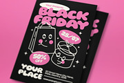 Black Friday Flyer, a Flyer Template by graphicook (Thumbnail 2 of 3)