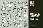 Handmade Christmas Doodles, an Object Graphic by Scredeck (Thumbnail 4 of 5)