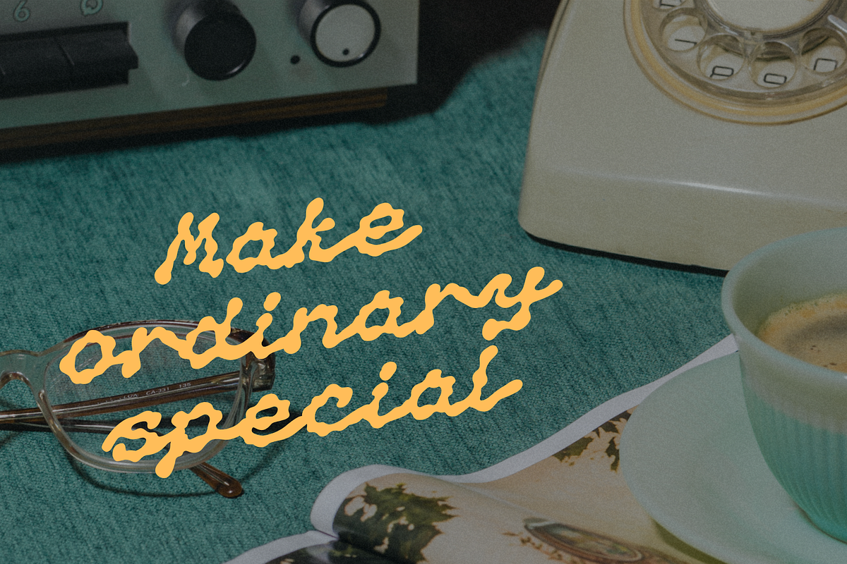Nortley Organic Street Display Font, a Script Font by Creacy Studio (Photo 7 of 9)