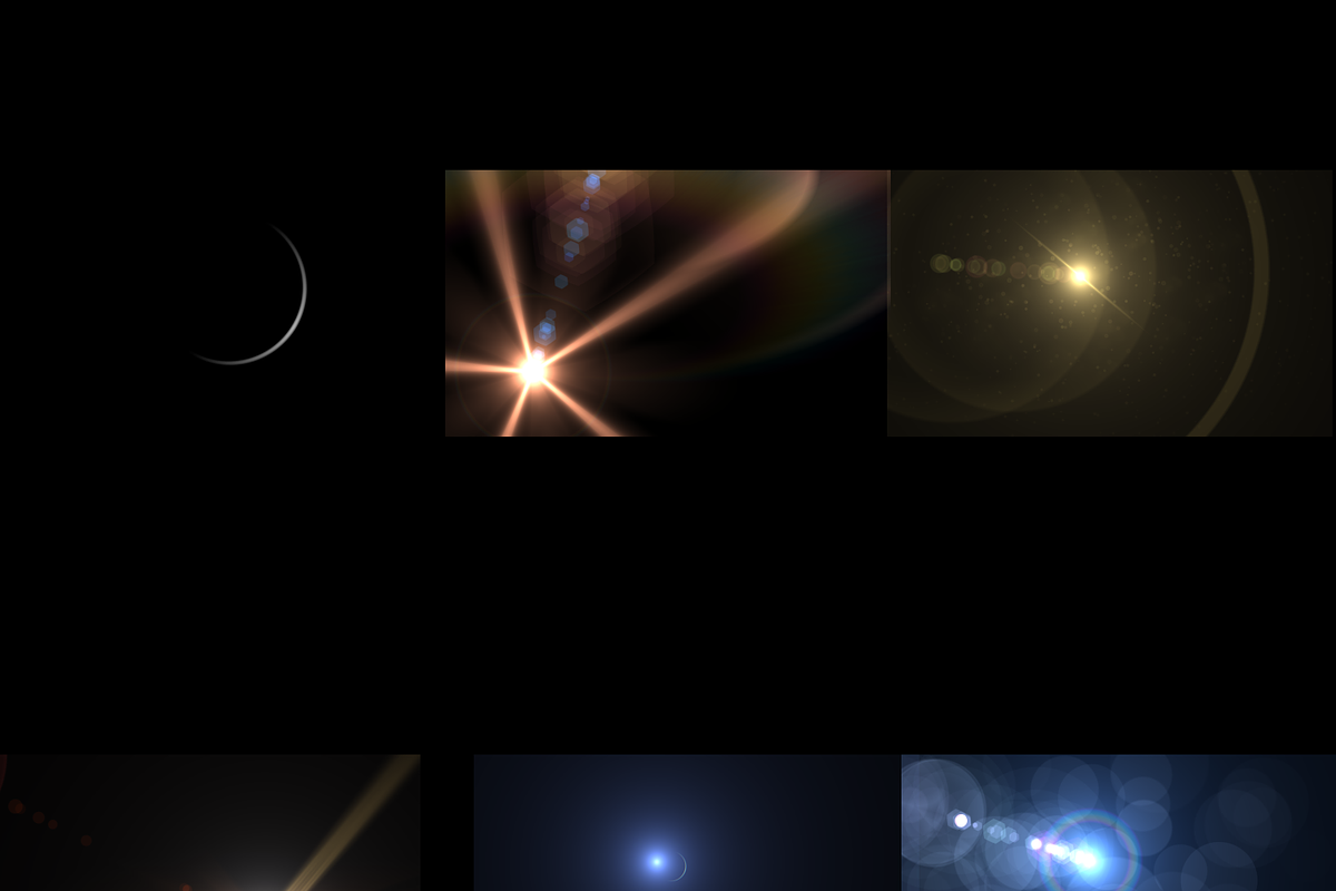 70 Lens Light Flares Bundle preview 4