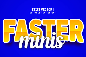 Faster Vector 3d Editable Text Effec