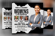 Women Conference Flyer Bundle, a Print Template by AfzaalGraphics (Thumbnail 8 of 11)
