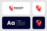 Gradient Modern Rocket Logo Design, a Branding & Logo Template by Artnivora.Std (Thumbnail 2 of 3)