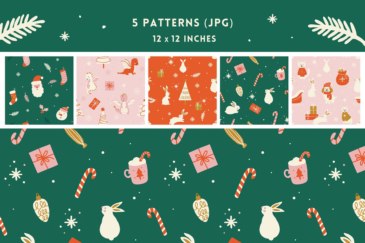 Merry Christmas Svg, Ai, Png, Eps, a Decorative Illustration by Elena_Sedova (Photo 3 of 6)