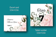 Greeting card templates with Peony, an Invitation Template by Digital illustration shop (Thumbnail 4 of 5)