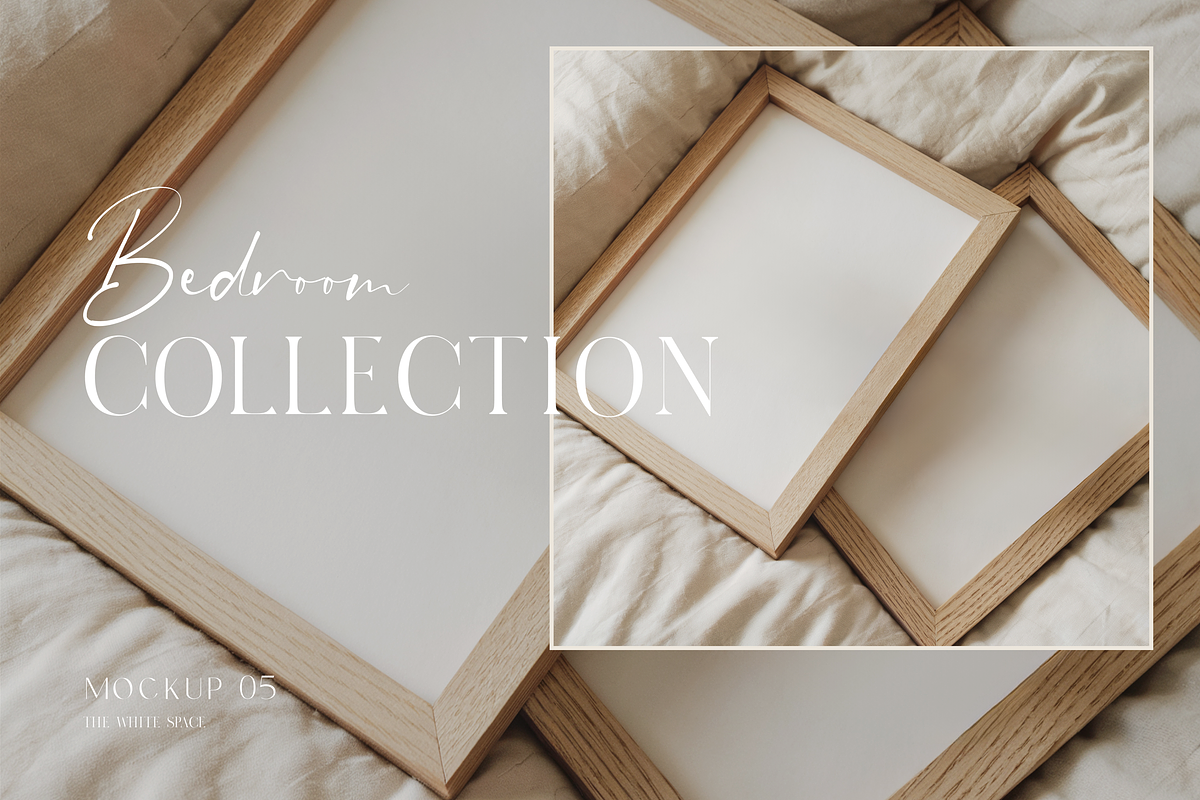Bedroom Mockup Bundle | Multi-Size, a Household Mockup by The White Space Co. (Photo 6 of 9)