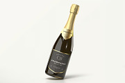 Champagne Bottle Mock-up, a Product Mockup by zippypixelstudio (Thumbnail 10 of 16)
