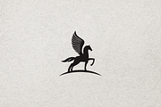 Minimalist Silhouette Pegasus Logo, a Branding & Logo Template by Luxury Logos (Thumbnail 4 of 4)