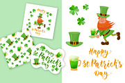 St. Patricks Day Clipart & Pattern, a Seasonal Illustration by Natali_Zhy (Thumbnail 2 of 3)