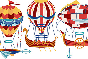 Vintage Hot Air Balloon Collection