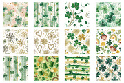 St Patrick's Day Shamrock Digital, an Illustration by Wow Magic (Thumbnail 2 of 3)