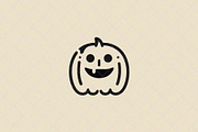 Happy Pumpkin Icon, a Seasonal Illustration by Vectorium Studio (Thumbnail 3 of 3)