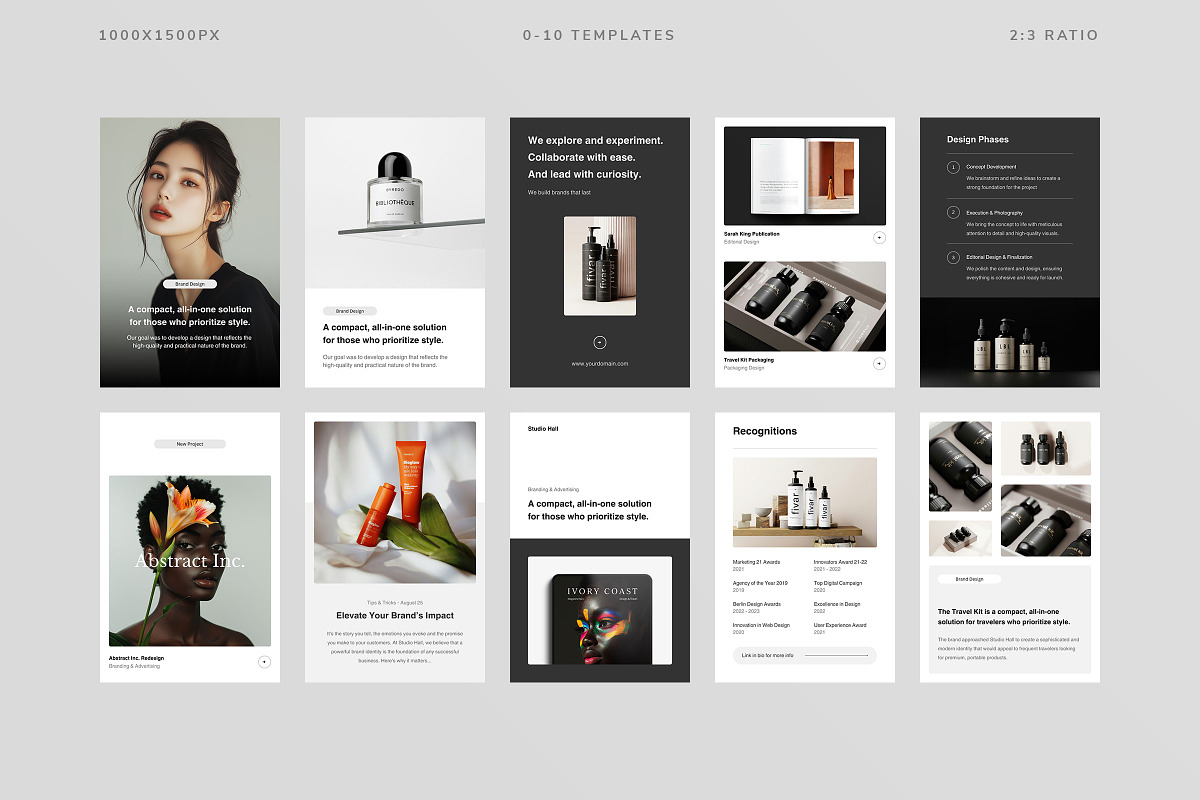 Studio Hall Social Media Kit, a Social Media Template by Ruben Stom (Photo 15 of 20)