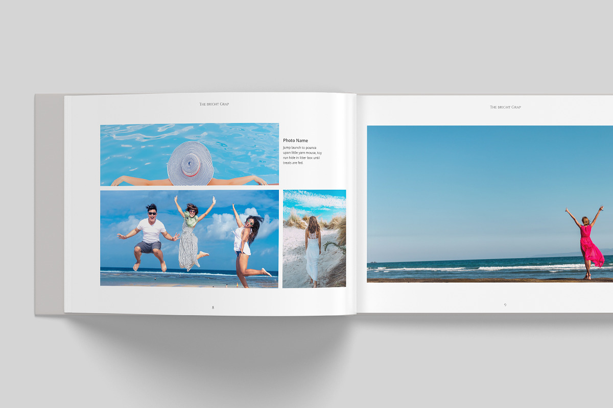 Photo Book / Album or Portfolio, a Brochure Template by TheBrightGrap (Photo 5 of 22)