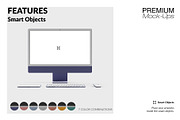 Apple iMac 24” M1 Mockups, a Device Mockup by mock-ups (Thumbnail 4 of 13)