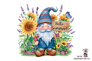 Summer Gnome Clipart 10 PNG, a Graphic by Clipart Bloom (Thumbnail 5 of 11)