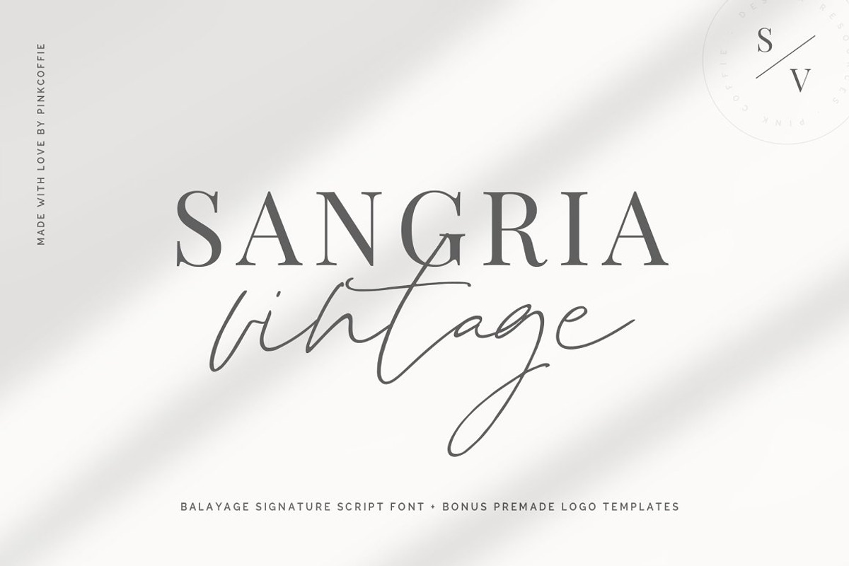 Modern Font & Logo Bundle - 85%Off, a Script Font by Pink Coffie (Photo 41 of 65)