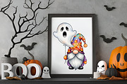 Halloween Cute Gnome Sublimation, an Illustration by RobertsArt (Thumbnail 4 of 7)