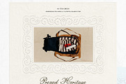 Vintage Embossed Papers & Frames, a Texture Graphic by Purple (Thumbnail 9 of 19)