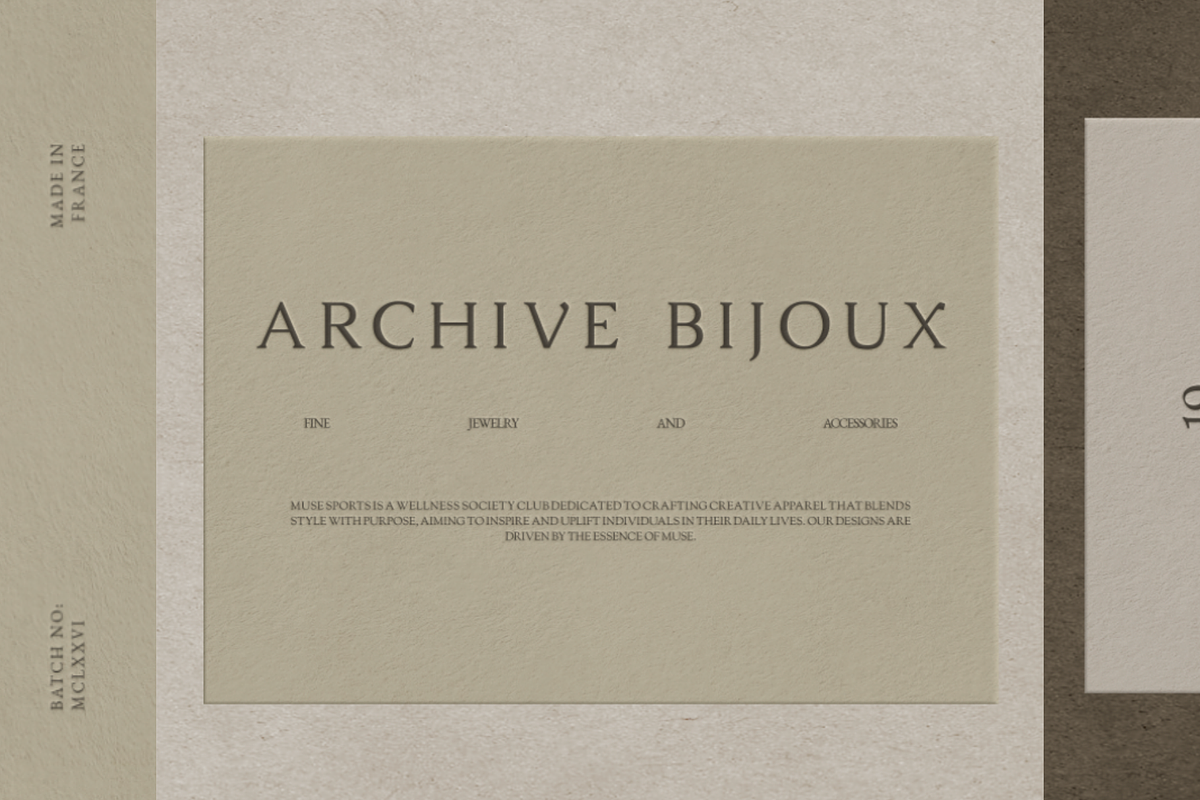 LE ARCHIVE | Logo Collection, a Branding & Logo Template by Duet Atelier (Photo 3 of 13)