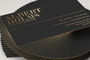 Luxury Black Business Card, a Business Card Template by Marvel (Thumbnail 3 of 5)