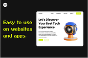 3D Tech & Gadget Icon, an Object 3D Model by SLAB! Design (Thumbnail 3 of 4)