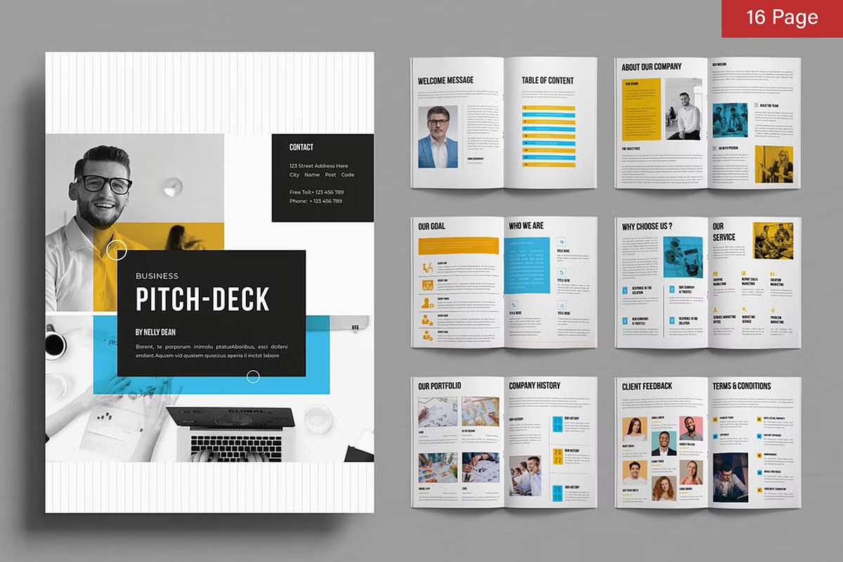 Brochure Bundle, a Brochure Template by ContestDesign (Photo 2 of 42)