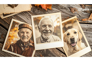 Vintage sepia photographs of smiling, an Animal Photo by Igor Tichonow