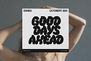 Edkies Bubbly, a Sans Serif Font by 24Design Studios (Thumbnail 5 of 9)