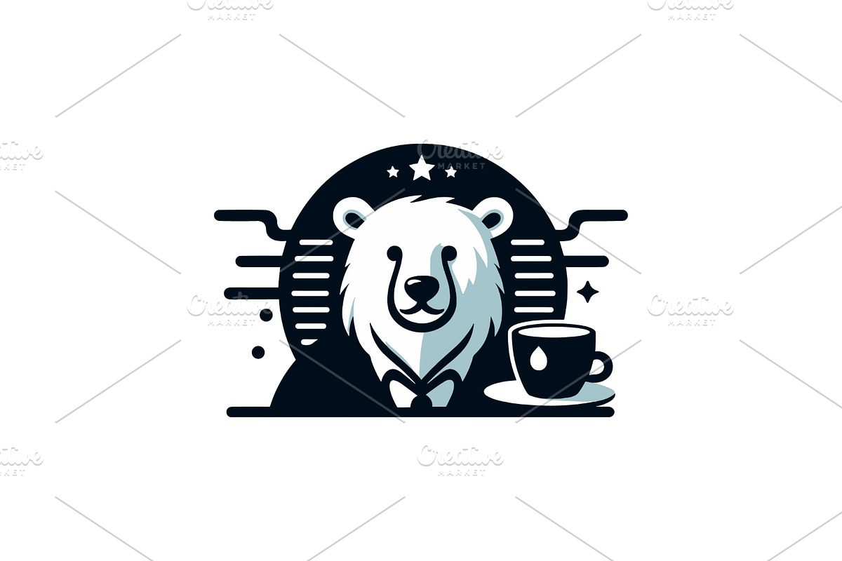 MINIMILASIT BEAR LOGO, a Branding & Logo Template by Zr, PROJECT