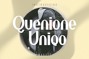 Quenione Unico, a Sans Serif Font by Wangsinawang Studio (Thumbnail 1 of 12)