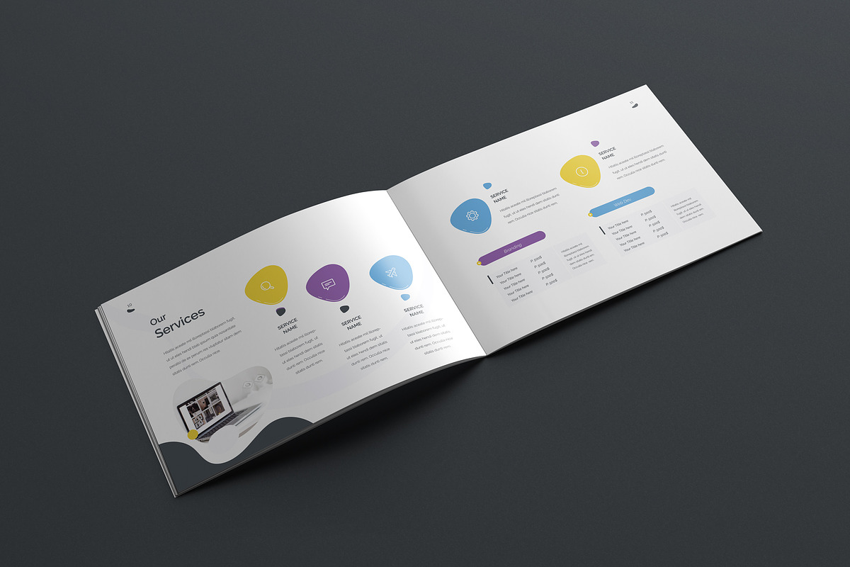 Company Profile Landscape, a Brochure Template by WOWPro (Photo 8 of 10)
