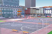 Metropolis City low poly Scene, an Architecture 3D Model by NOMODOL (Thumbnail 7 of 39)