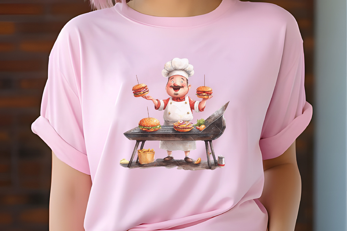 Barbecue Watercolor Cliparts, a Food Illustration by RobertsArt (Photo 5 of 7)