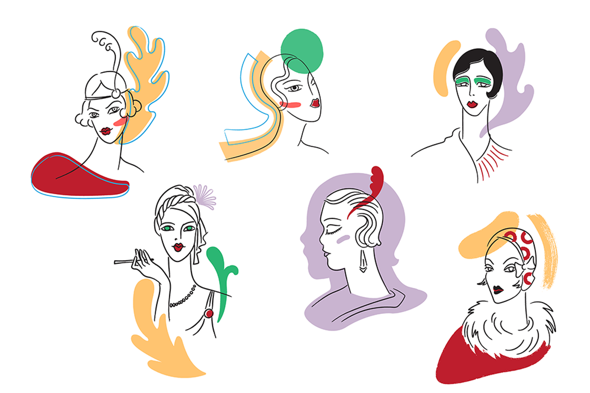 Decodance linear graphic, an Illustration by masha gross (Photo 3 of 6)