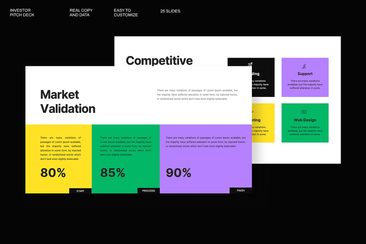Modern Investor Pitch Deck – PPT, a Marketing Template by Dirtytemp Studio (Photo 2 of 6)