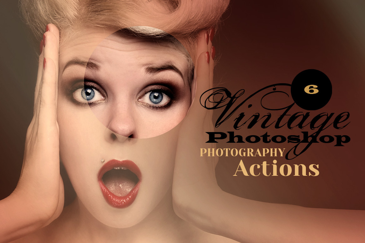 6 Vintage Photo Actions preview 3