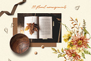 Fall time - watercolor collection, a Decorative Illustration by long summer (Thumbnail 8 of 11)