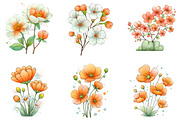 Whimsical Easter Flowers Clipart Png, an Illustration by Sublimation Artist (Thumbnail 7 of 7)