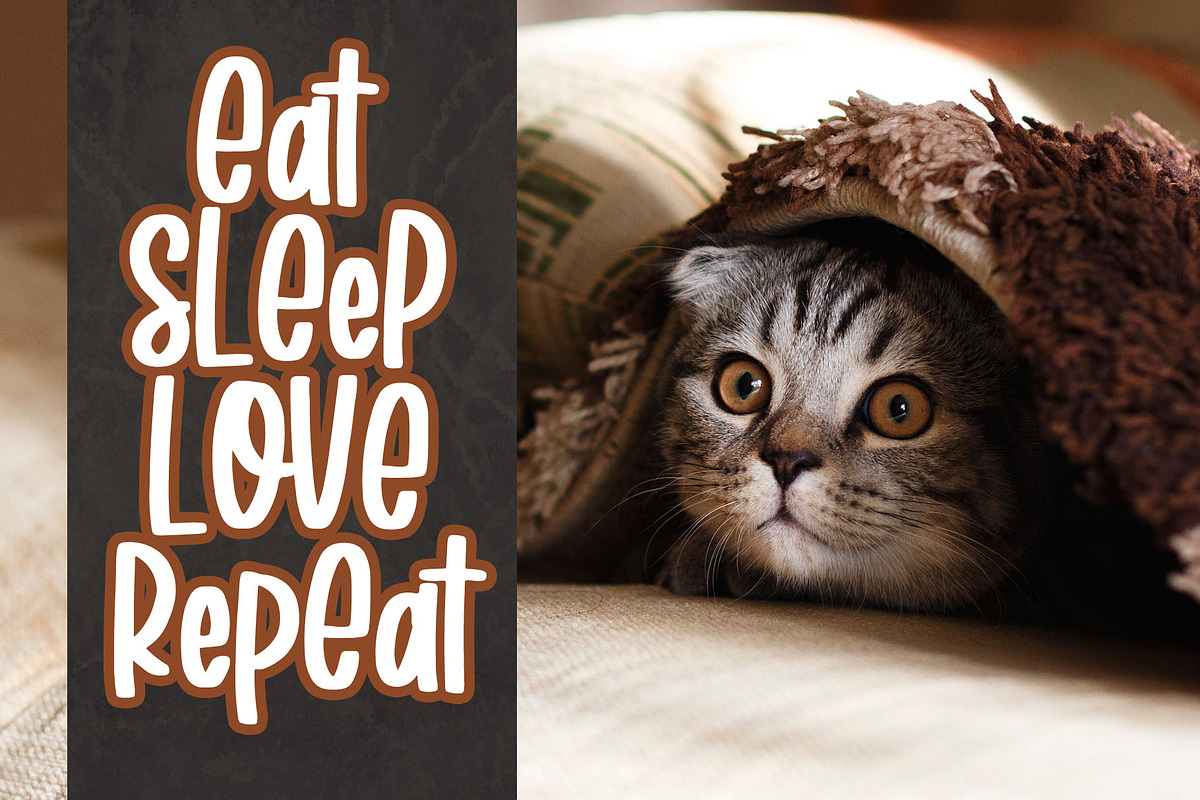 Roasted Coconut - Handwritten Font preview 2