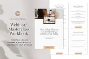 Webinar Masterclass Workbook, a Magazine Template by Tabitha Emma (Thumbnail 1 of 6)