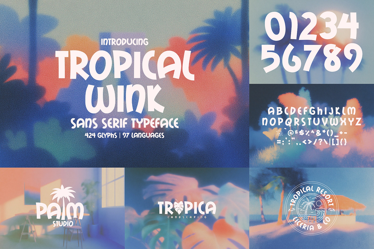 Hawaii Font Bundle - 71 Fonts!, a Serif Font by HipFonts (Photo 7 of 19)