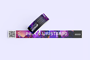 Wristband Mockup - Paper Event Band, a Mockup by graphicsauce (Thumbnail 3 of 4)
