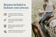 Showit template - Rio Grande, a Websites & App Template by Amanda Pena Design (Thumbnail 5 of 6)