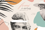 Femi & Artsy illustrations set, an Illustration by Bibela (Thumbnail 1 of 10)