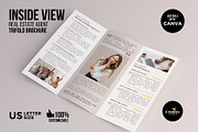 Real Estate Trifold Brochure Canva, a Brochure Template by CreativeVinesStore (Thumbnail 4 of 6)
